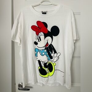 Zara x Disney Minnie Mouse Graphic T-Shirt
